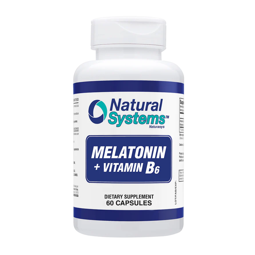 Natural Systems Melatonin + B6 60 Tablets