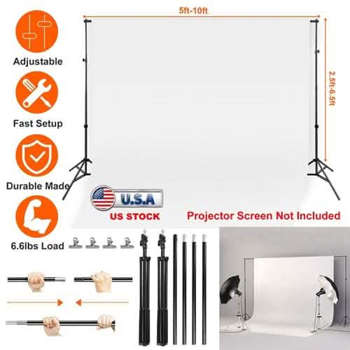 6.5 x 10ft Photo Video Studio Backdrop