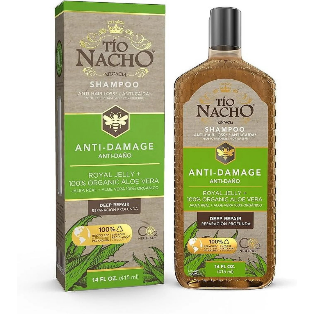 Tio Nacho Anti-Damage Shampoo Royal Jelly + Aloe Vera (14oz)