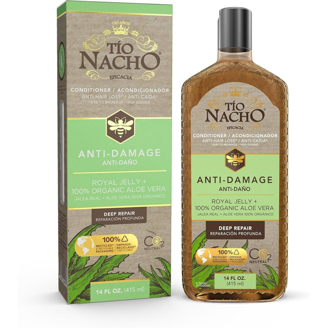 Tio Nacho Anti-Damage Conditioner Royal Jelly + Aloe Vera (14oz)