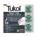 Tukol Nighttime Cough & Flu Softgels (24 Count)
