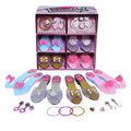 Little Princess Boutique Dress Up Shoes & Jewelry Set (4 Pairs)
