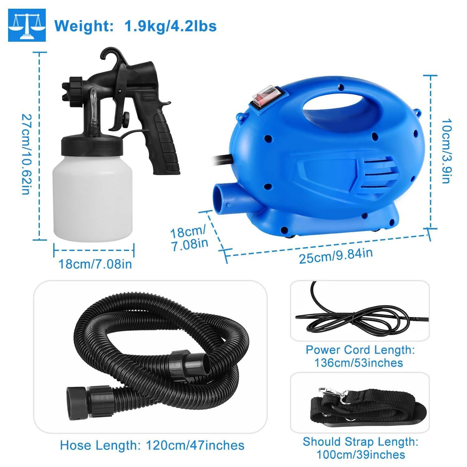 650W/800ML Paint Sprayer