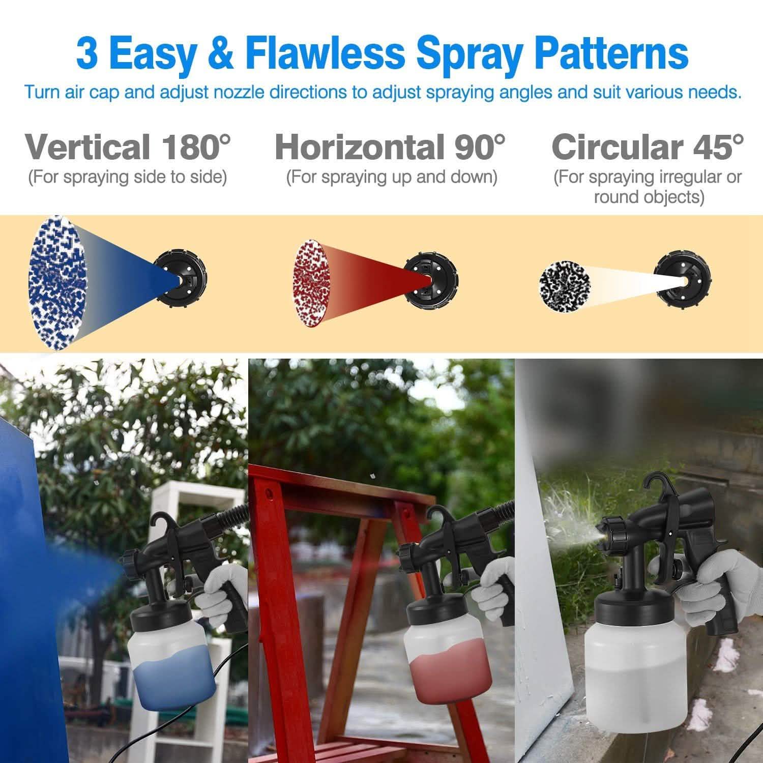 650W/800ML Paint Sprayer