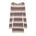Style Women's Fashion Casual Long Sleeve Fitted Knit Dress
