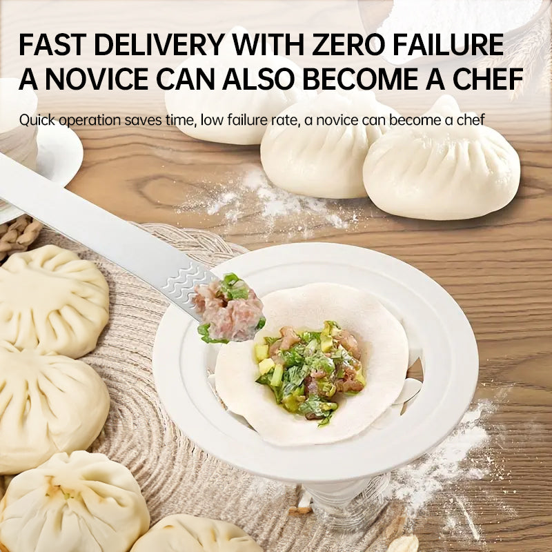 Plastic Baozi & Dumpling Maker -  Easy Home Kitchen Tool for Deliciousness