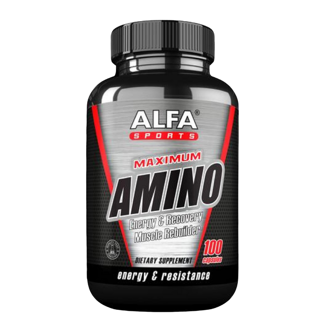 Alfa Sports Maximum Amino Energy & Recovery (100 Capsules)