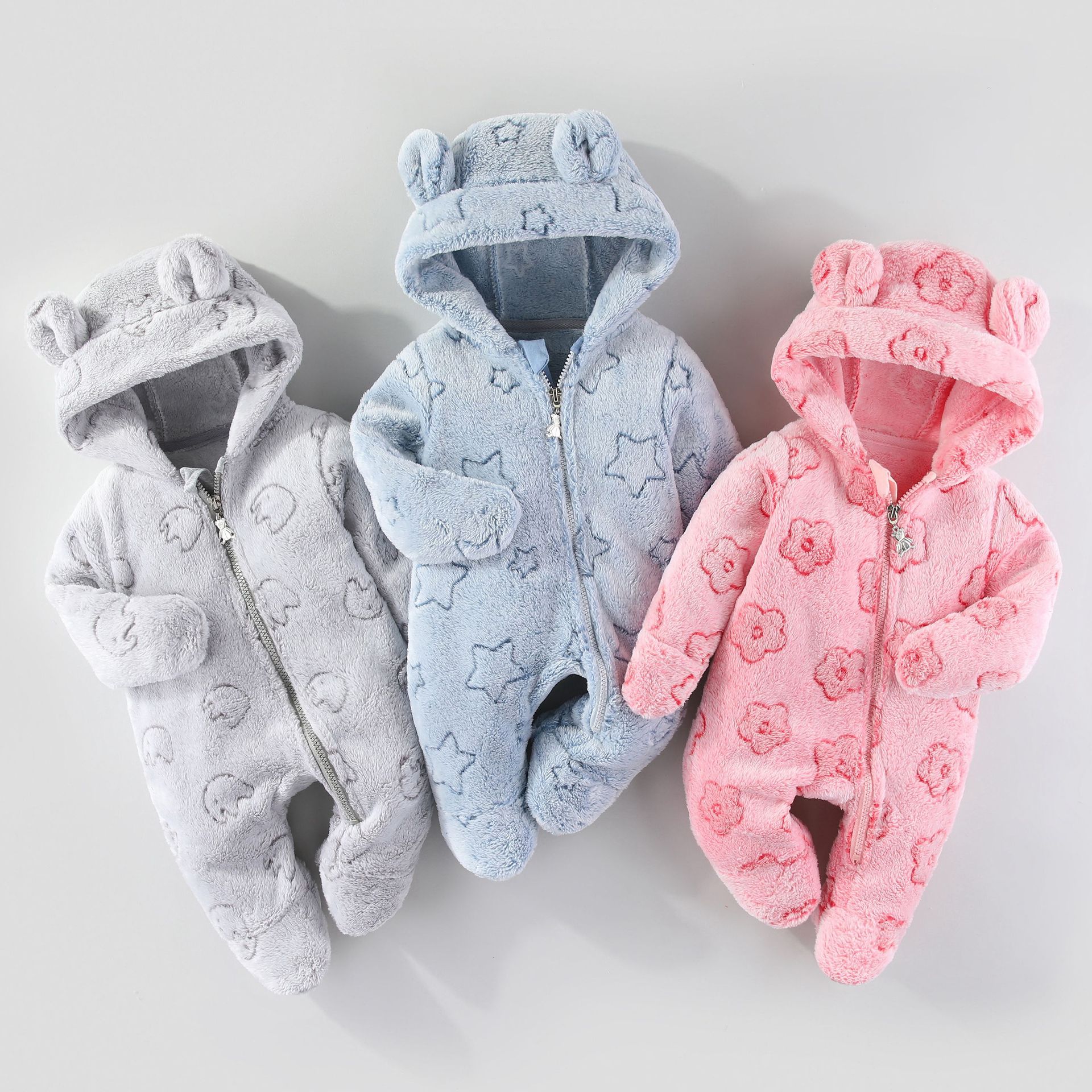 New Fleece-Lined Onesie For Infants And Toddlers