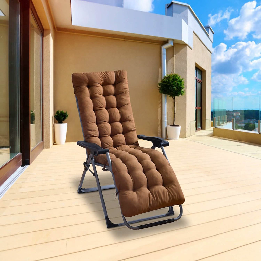 67x22in Chaise Lounger Cushion Recliner Rocking Chair Sofa