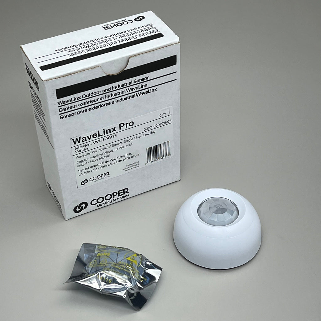COOPER LIGHTING SOLUTIONS WaveLinx Advanced Sensor Technology WIJ-WH