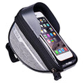 Cycling Bicycle Bike Head Tube Handlebar Cell Mobile Phone Bag Case Holder Case Pannier Waterproof Touchscreen Polyester Bike ba