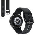 Suitable for Samsung Galaxy Watch Active2 Solid Color Silicone Strap 20/22mm Universal Strap