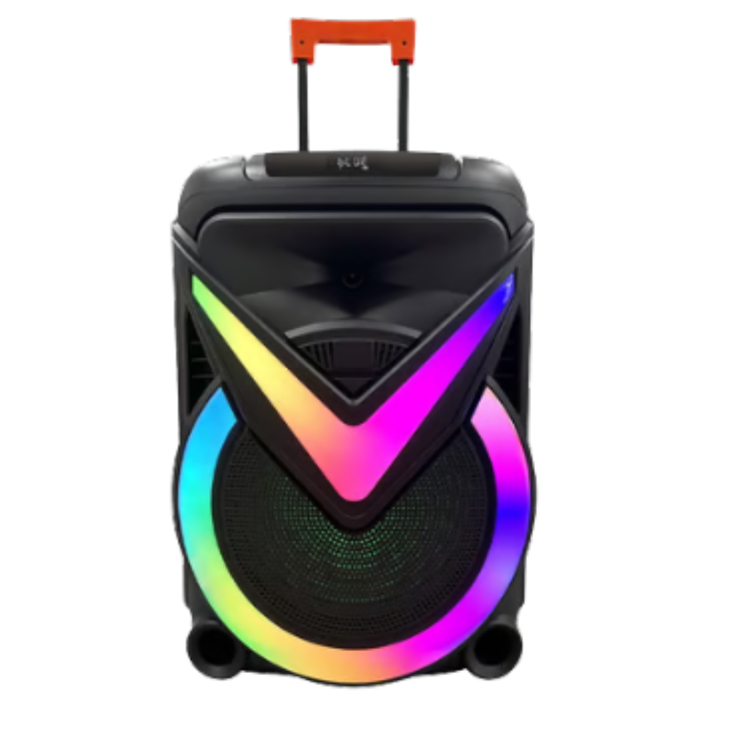 WGAOYANG 18" Portable Bluetooth Speaker WGY-1801AA (RGB Lights)