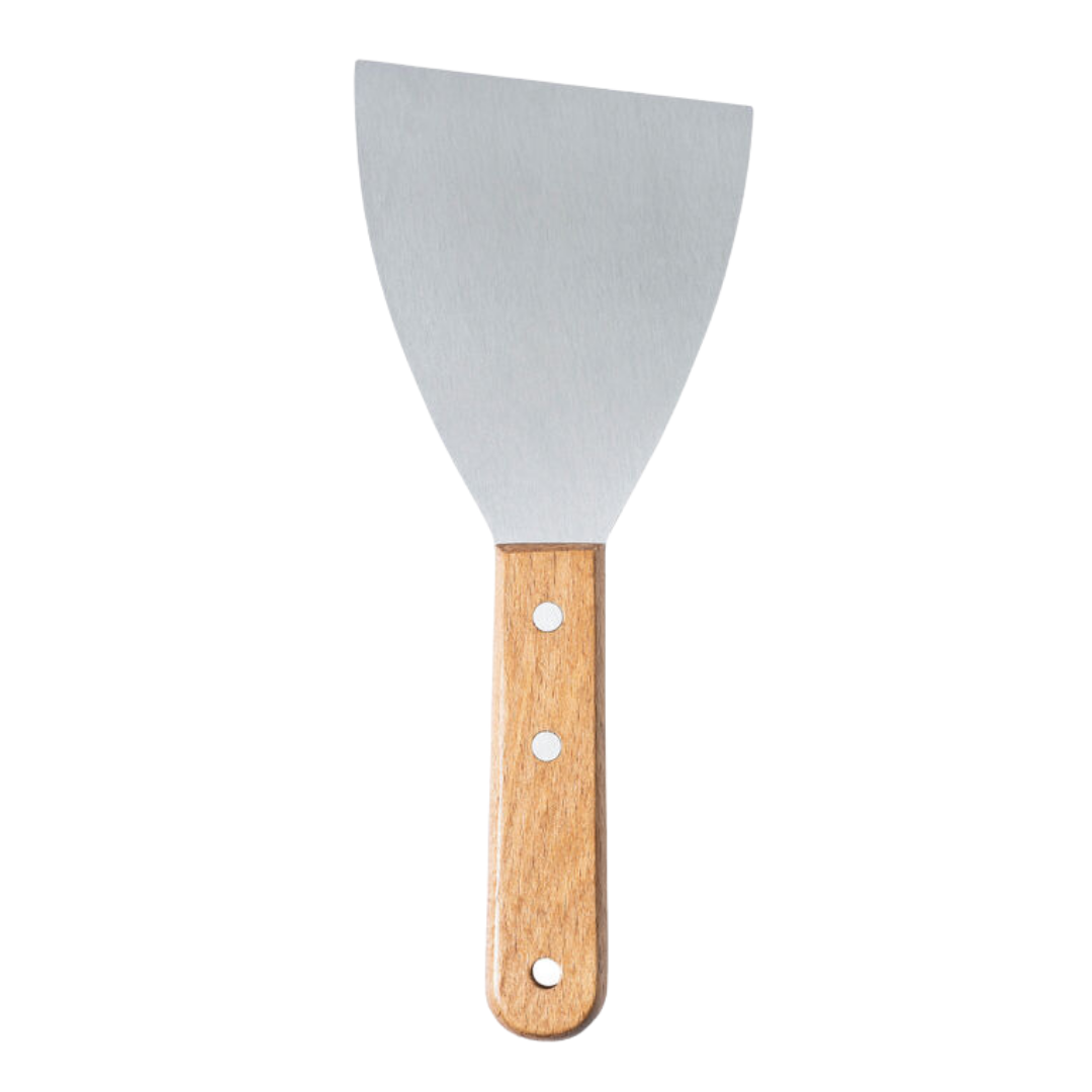 Stainless Steel Turner Spatula Wooden Handle