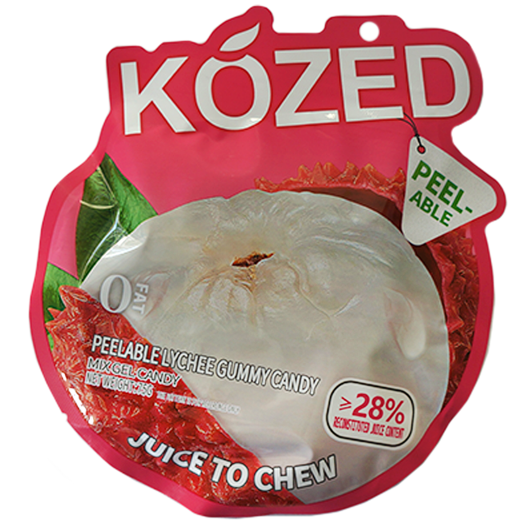 Kozed No Fat Gummy Candy Lychee (2.65oz)