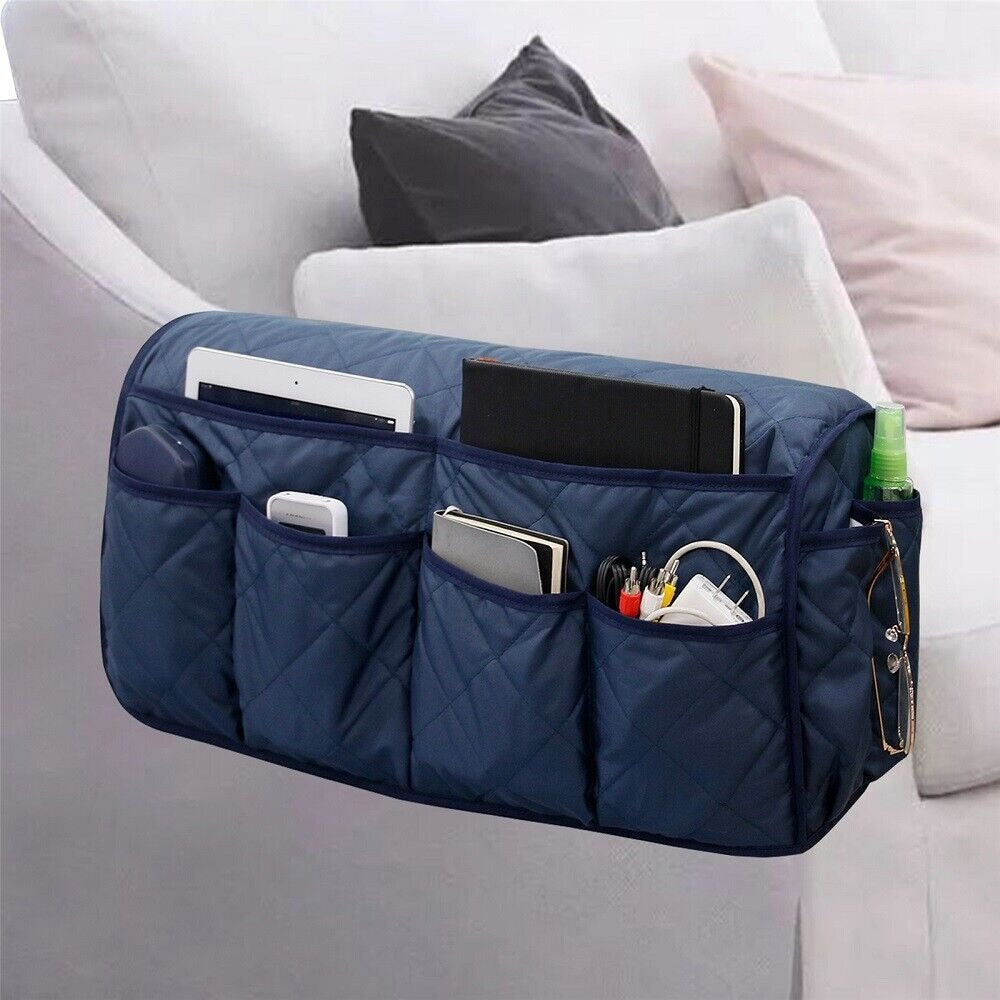 Sofa armrest storage bag, TV remote control bracket, chair side storage bag, side storage bag, miscellaneous storage bag