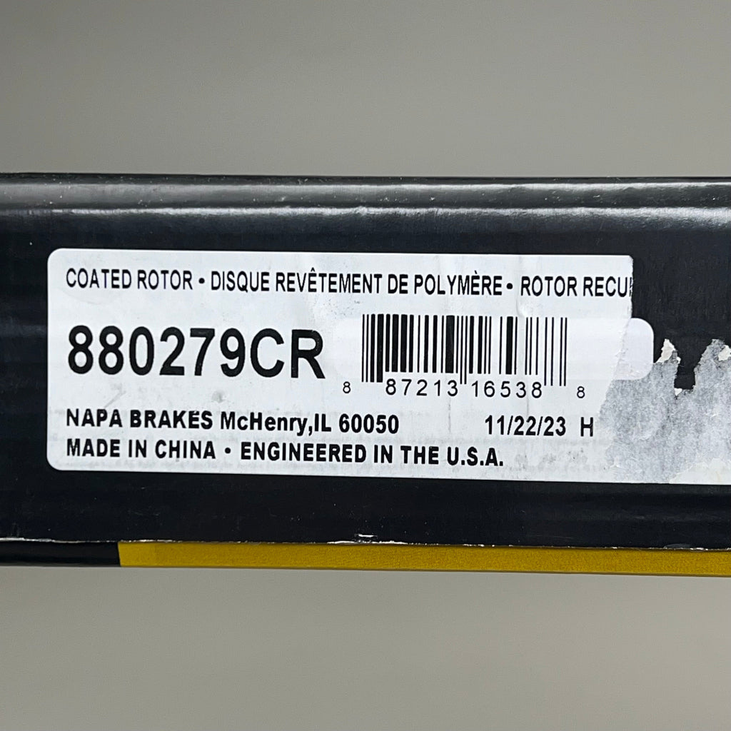 ADAPTIVE ONE Vented Cast Iron Poly Coated Rotor Chevrolet/Cadillac/GMC 880279CR
