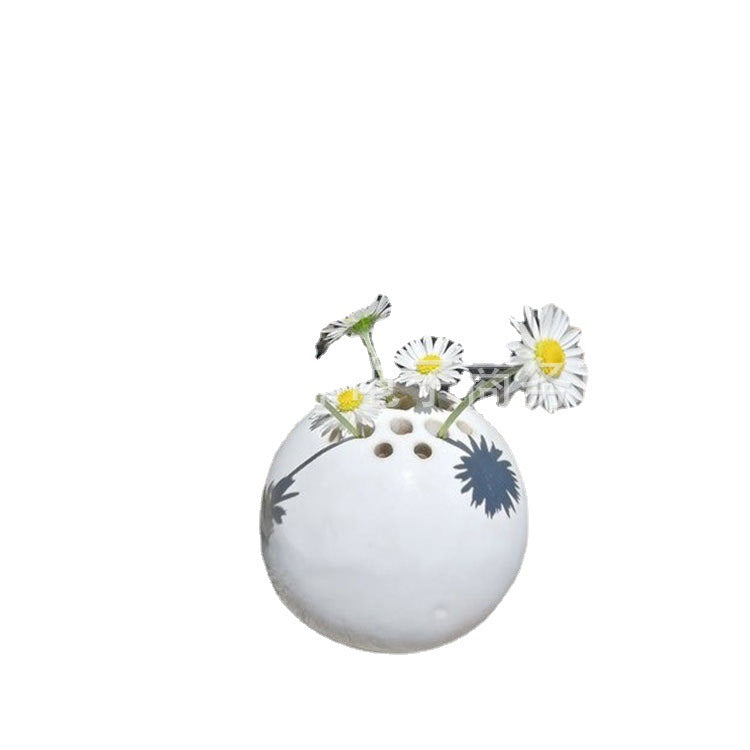 New Resin Handmade Flower Vase Table Handicraft