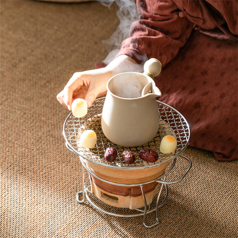 White Mud Boiled Teapot Pot 600ml Teapot