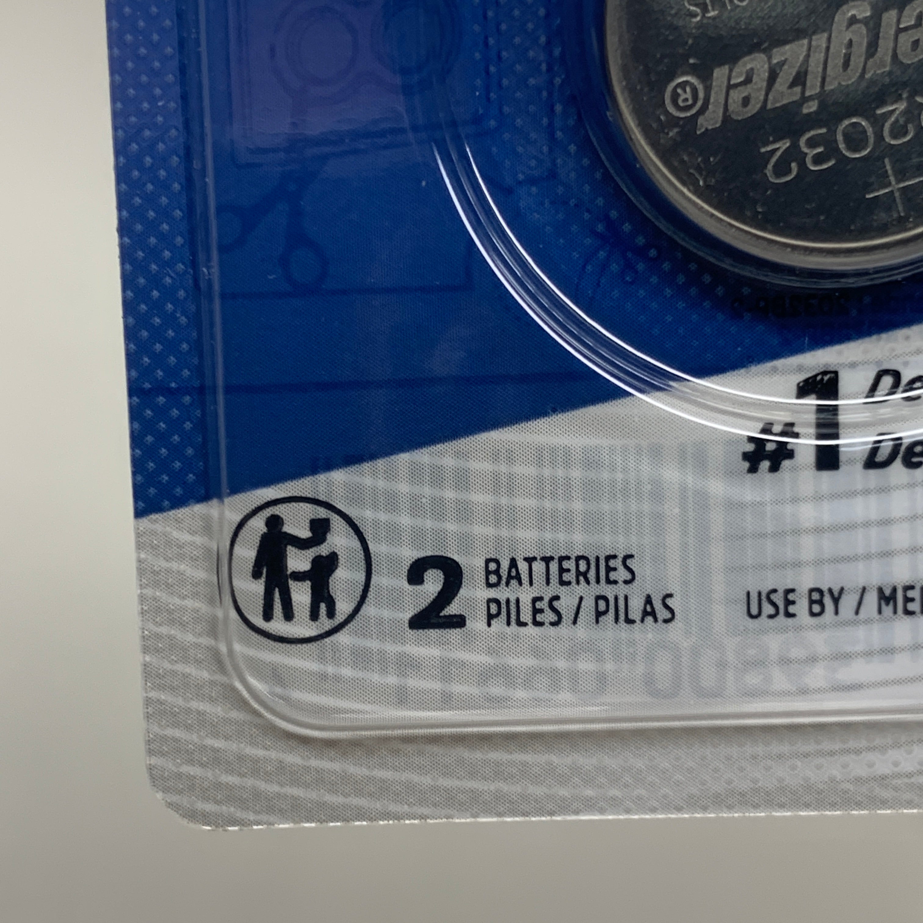 ENERGIZER (3 PACK, 6 Total Batteries) 2032 Lithium Coin Battery for Key FOB