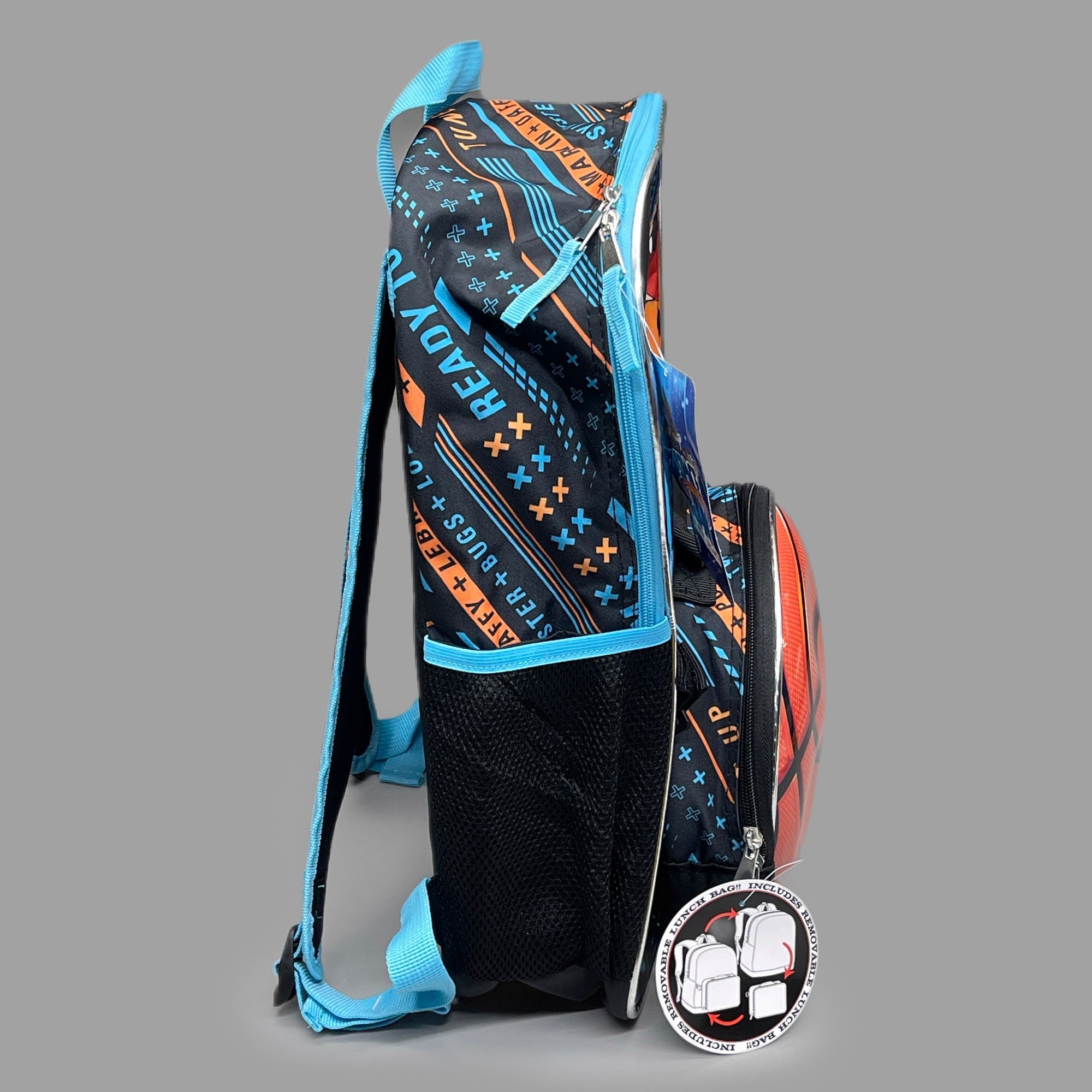 ACCESSORY INNOVATIONS Space Jam (LeBron James) Backpack & Lunch Bag Blue