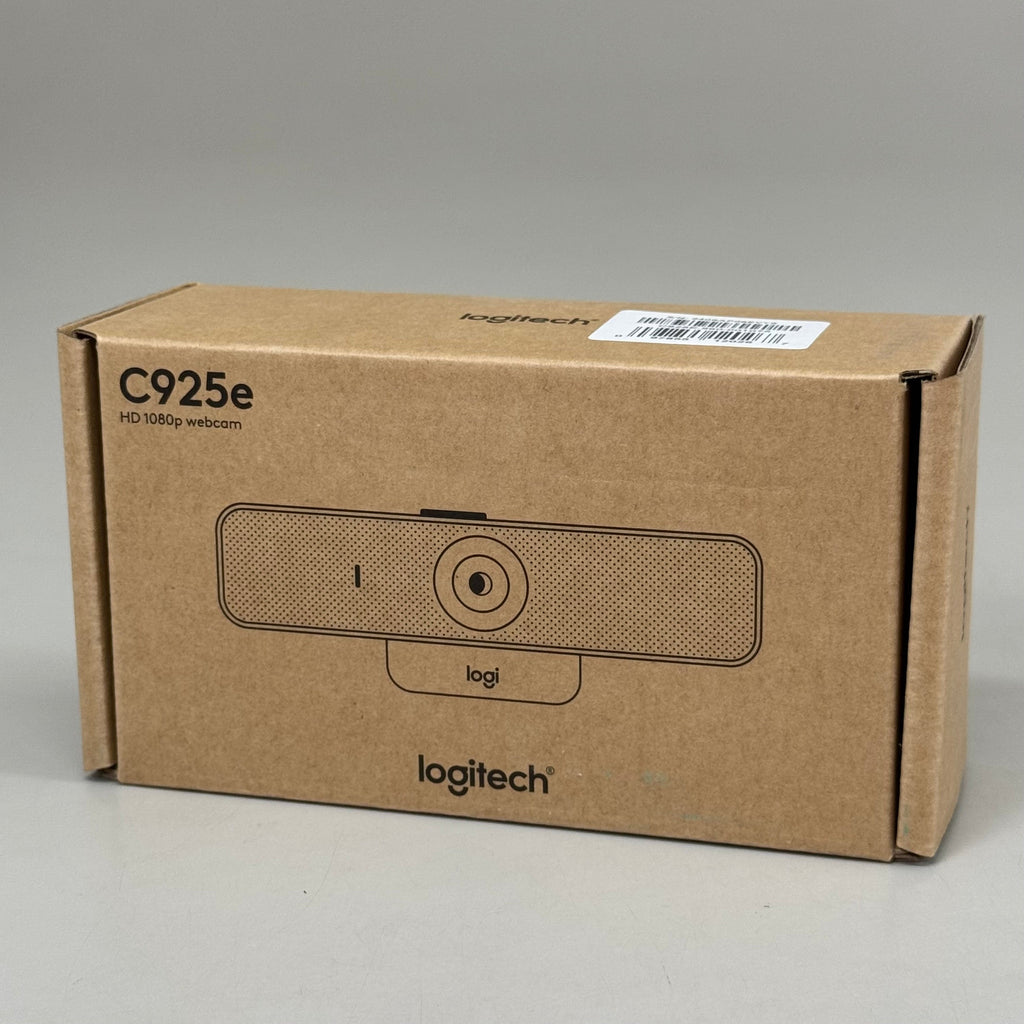 LOGITECH Clip-On Webcam FHD Camera 2 Omnidirectional Mics USB 2.0 C925e 1080p