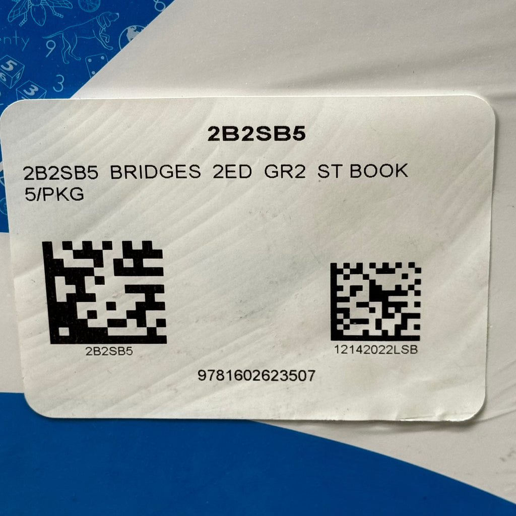 BRIDGES In Mathmatics (5 PK!) Second Edition Student Book Grade 2 11" x 8 1/2"