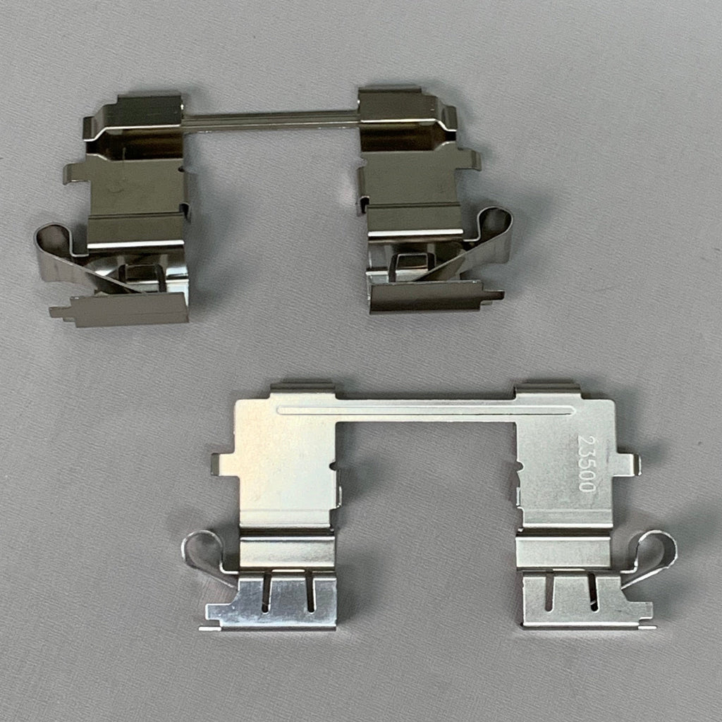 WAGNER OEx Premium Ceramic Disc Brake Pad Set 5 1/2" x 2" Grey OEX1005
