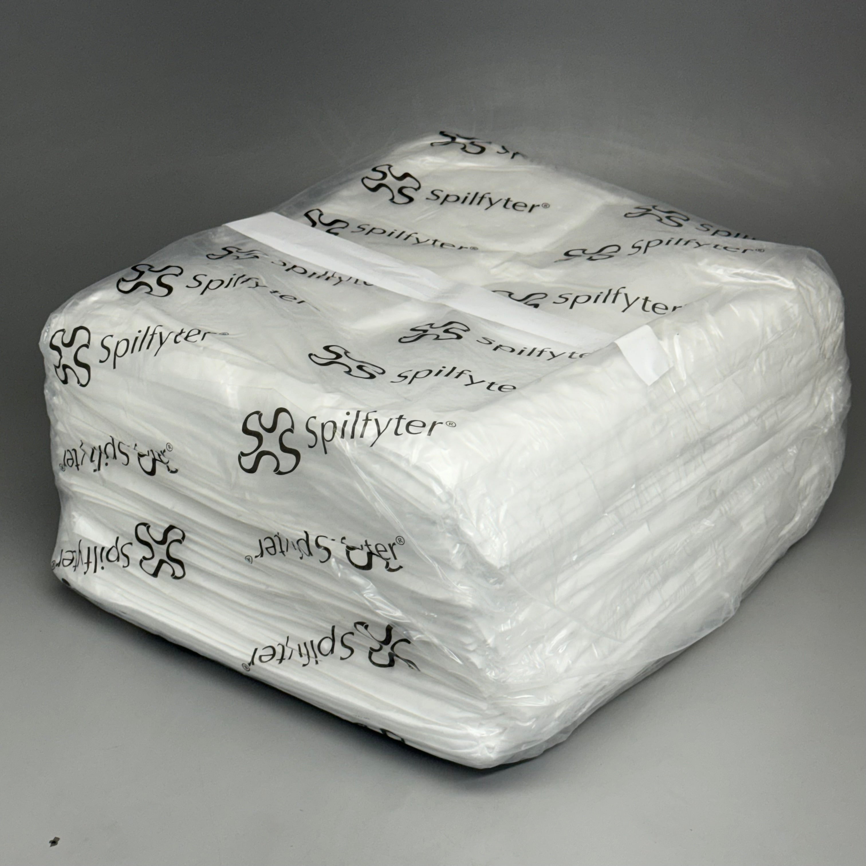 SPILFYTER OS-100 16”x18” Oil Only Absorbent Pads Pack of 100 White