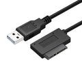 Notebook optical drive cable SATA to USB adapter cable 6+7P SATA to USB 2.0 easy drive cable adapter box