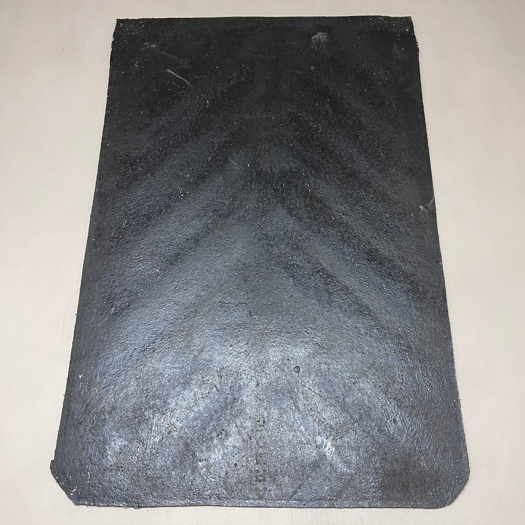 GLOBETECH Rubber Mud Flaps 1/4" Thick x 24" W x 36" L Black 2436CD (New)