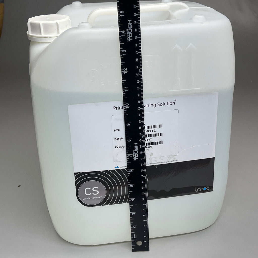 CS LANDA NANOINK Printhead Cleaning Solution 25Kg, 6.6 Gal (55-IXFG-0111) BB 02/24