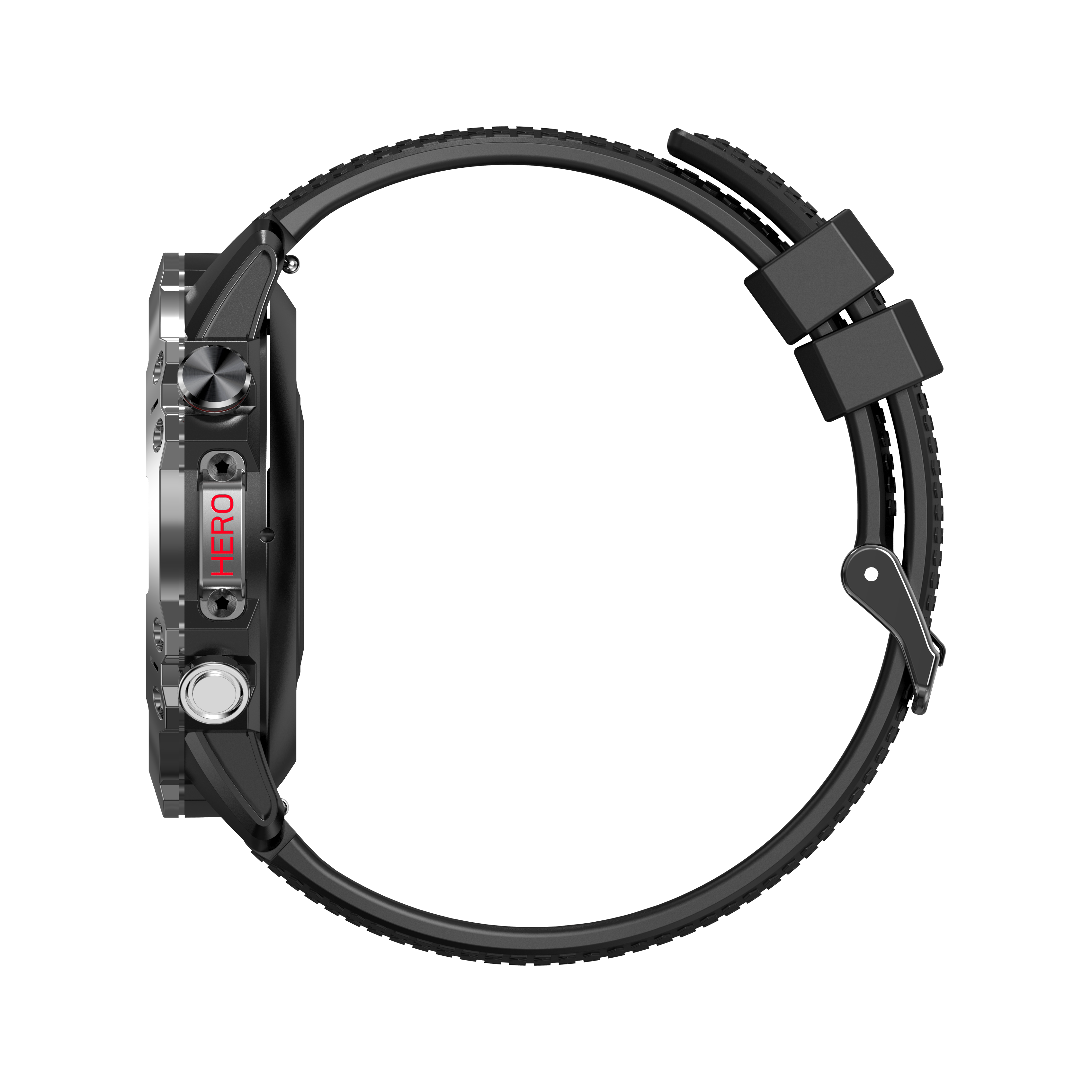 KR10 smartwatch  round screen 8763E one click Bluetooth call heart rate sports watch
