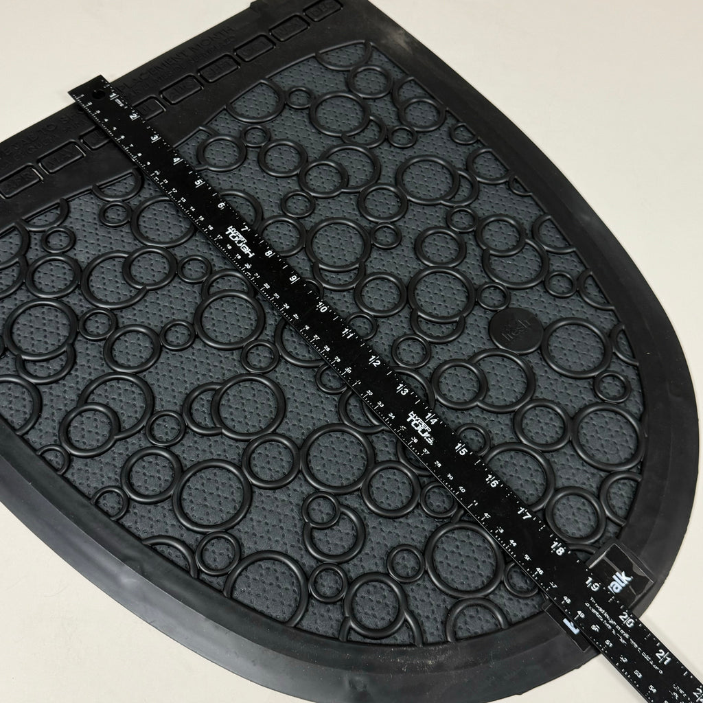 BOARDWALK (6 PACK)Urinal Mats 2.0 Include Month Markers for Replacing 17.5"x20"