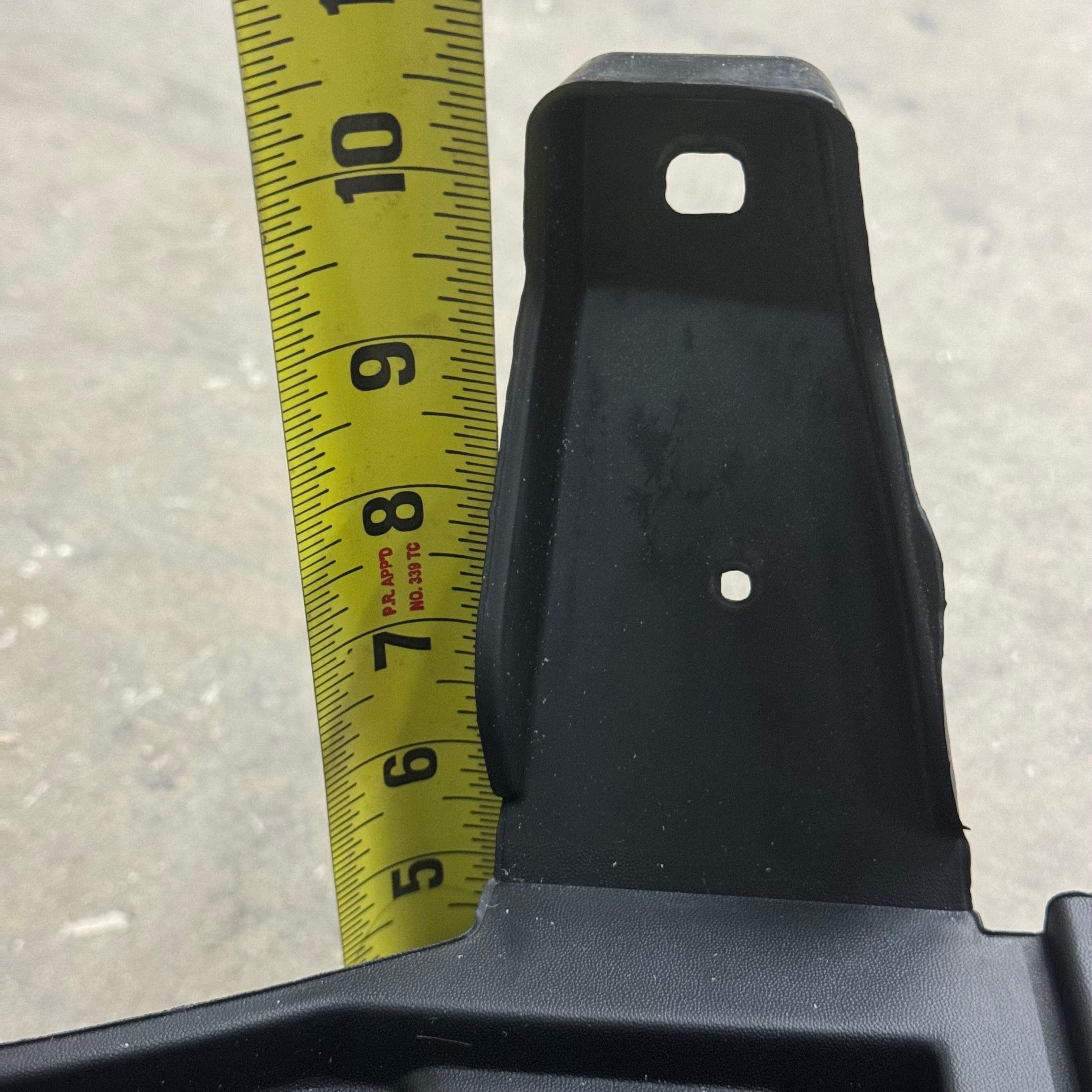 FIRST ELEMENT TRADING INC SQZ50394 Durango Rear Bumper Lower Cover DG04137BA Black