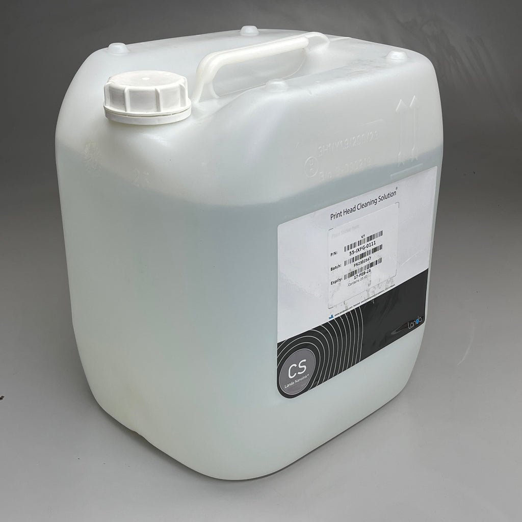 CS LANDA NANOINK Printhead Cleaning Solution 25Kg, 6.6 Gal (55-IXFG-0111) BB 02/24