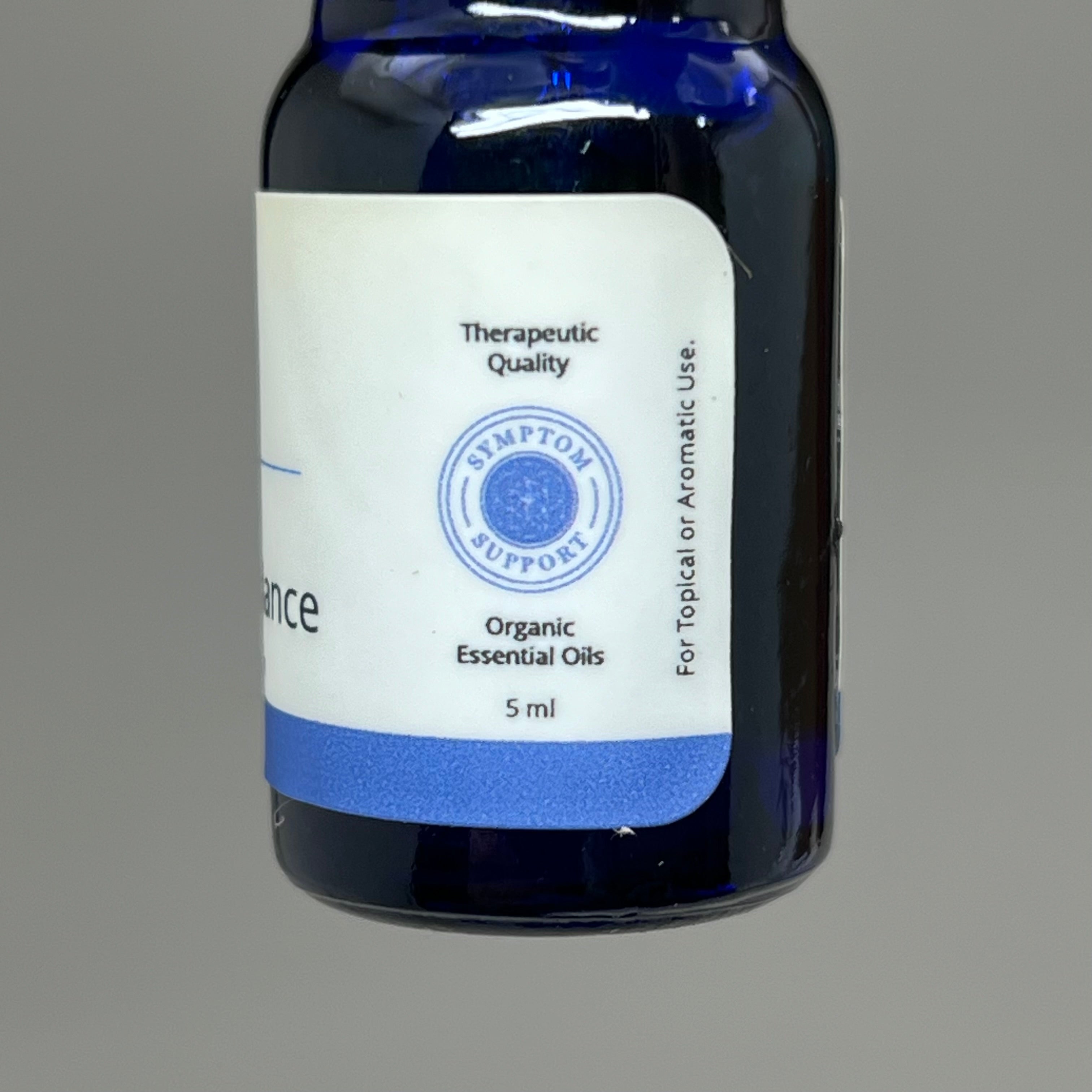 VIBRANT BLUE OILS Symptom Support Blood Sugar Balance Organic Essential Oil 5 mL