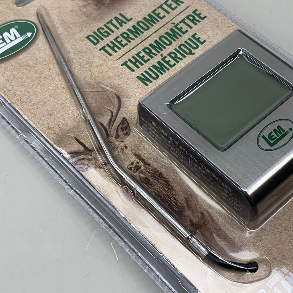 LEM Digital Thermometer w/ Build in Alarm and Timer Magnet Hole for Hanging 1423
