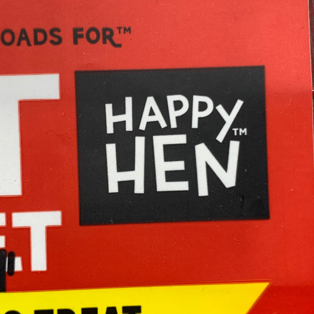 HAPPY HEN (2 PACK) Coated Steel Treat Basket Red 855297003292