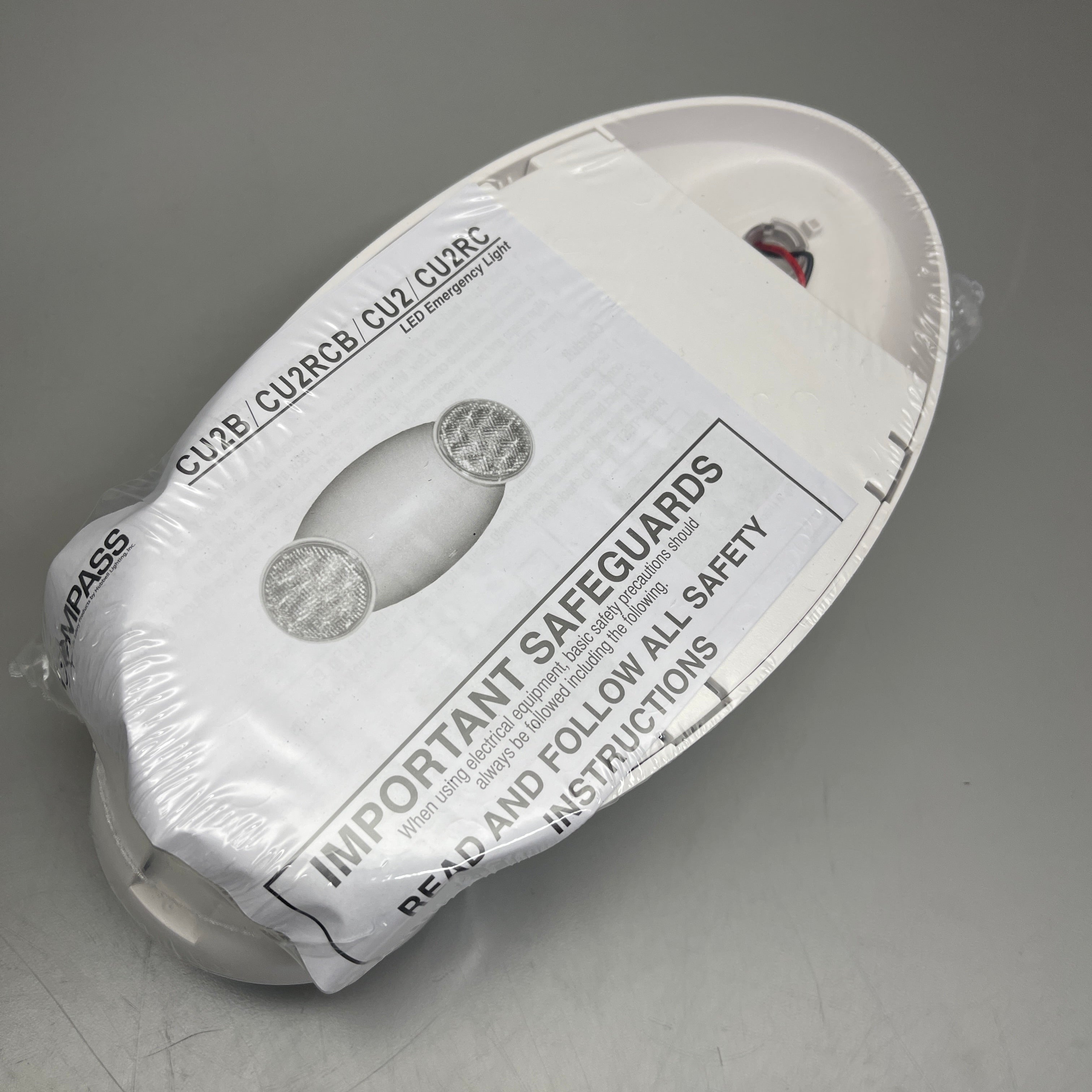 HUBBELL CU2 Series 2 Head LED Emergency Lighting Unit (New)