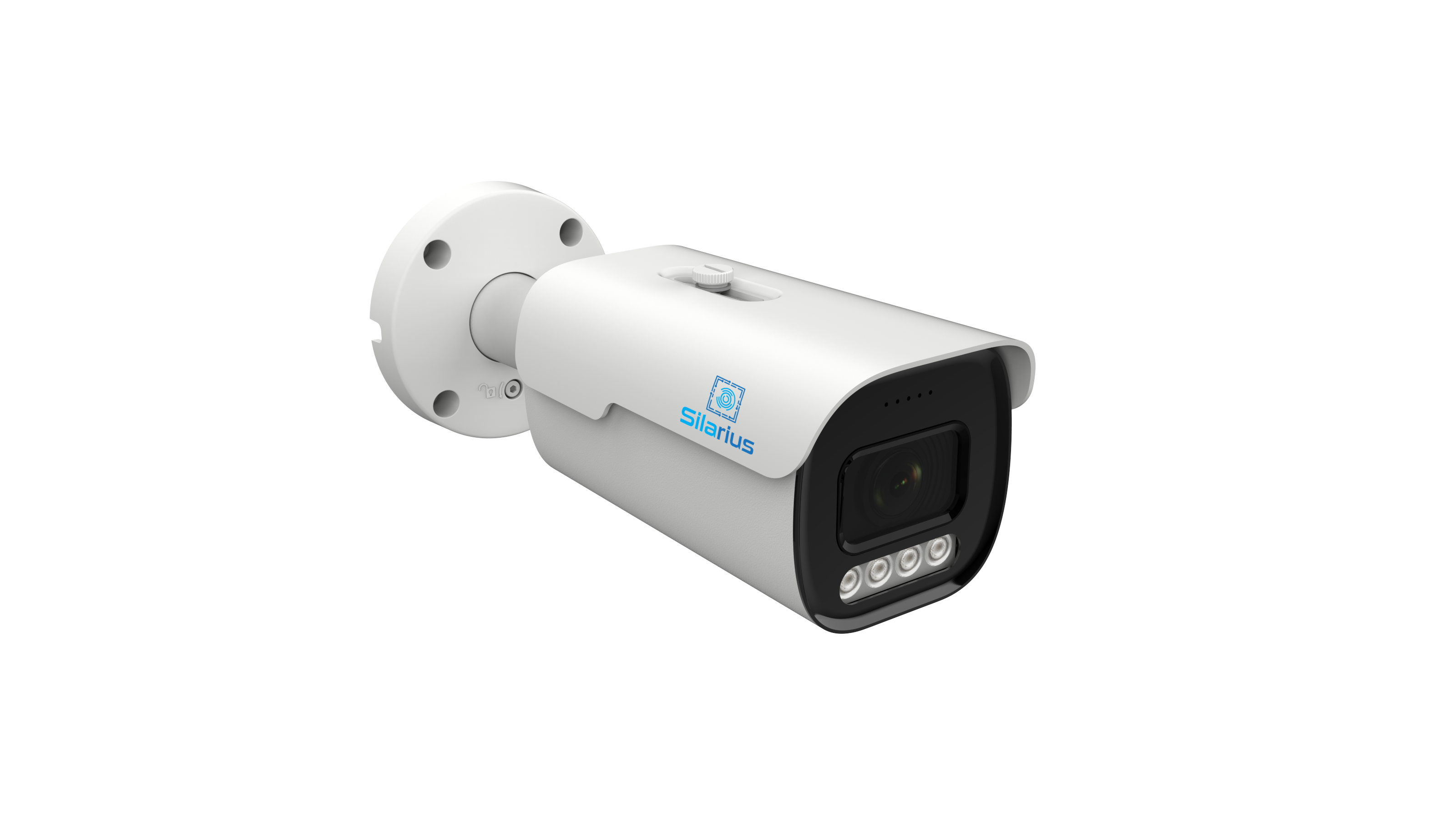 Silarius Pro Series SIL-B5MP28AU AI 5MP Bullet Camera w/ 2.8mm Lens and Audio (NDAA Compliant)