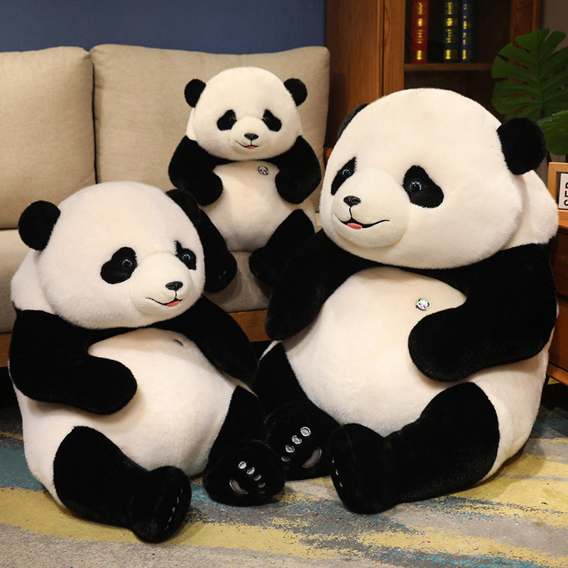 Cute New Plush Toy In The Shape Of A Lifelike Panda