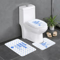 Create Your Own 24x16in Flannel Anti-Slip Floor Mats 3-Piece Set