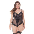 Plus Size European And American Bodysuit Stretch Nightdress