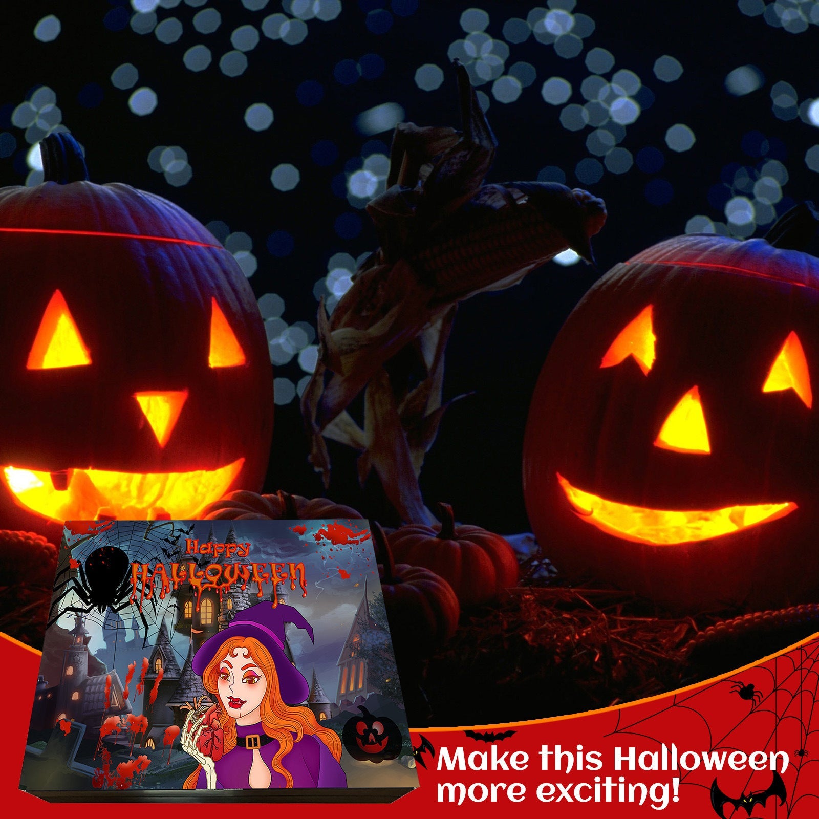 Halloween Calendar Blind Box Countdown 31 Days Children