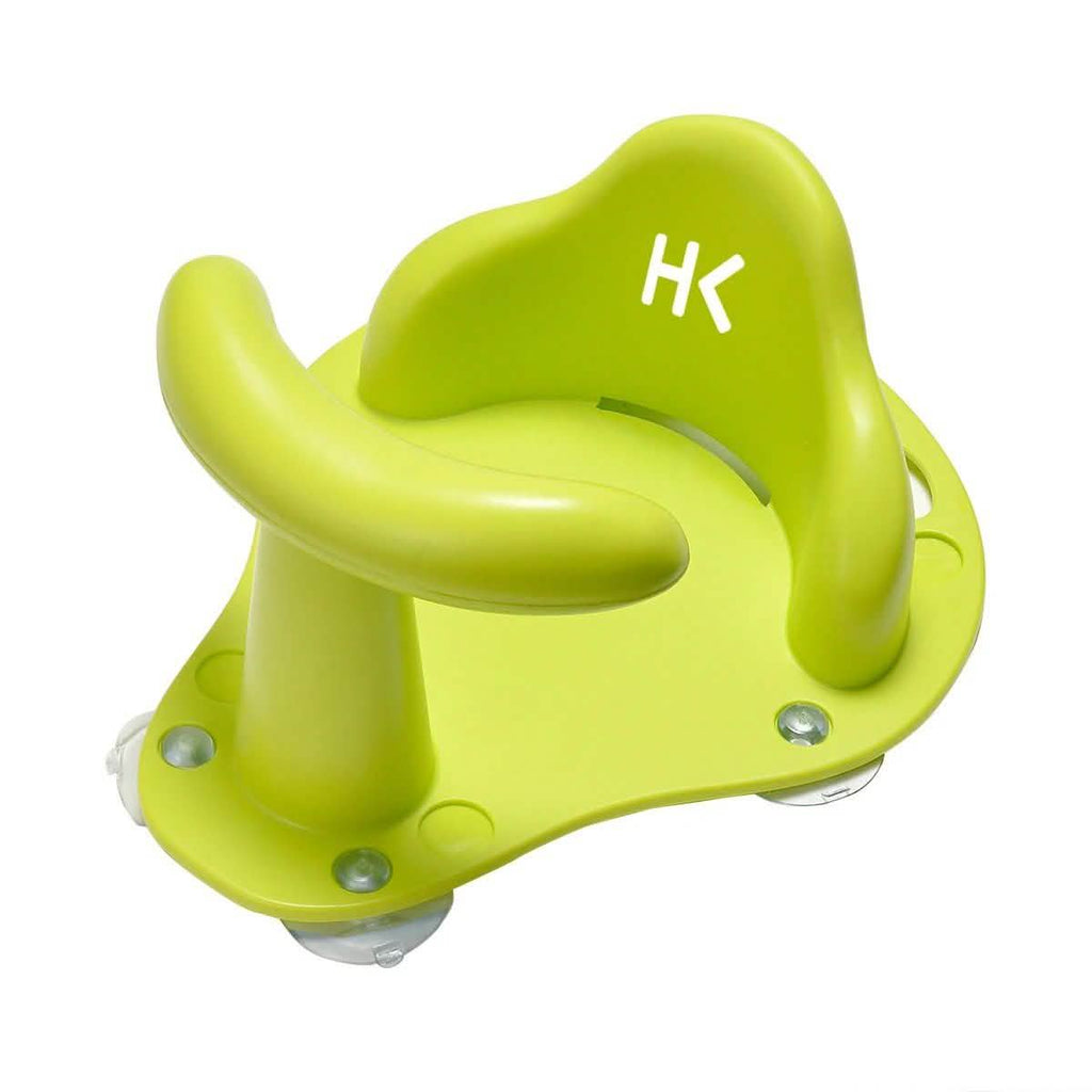6M+ Infant Toddler Tub Seat Non-slip Safety Chair with Heat Sensitive Bath Mat