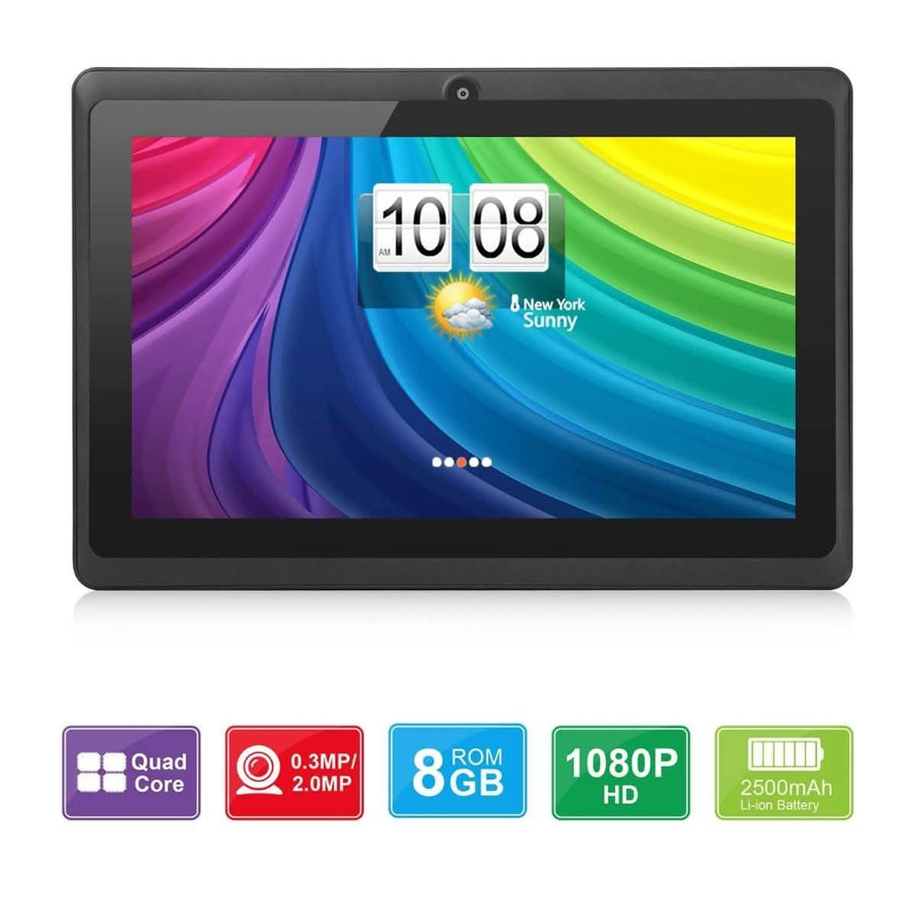 7" Android 8.1 Tablets PC WiFi Quad-Core 8GB Memory