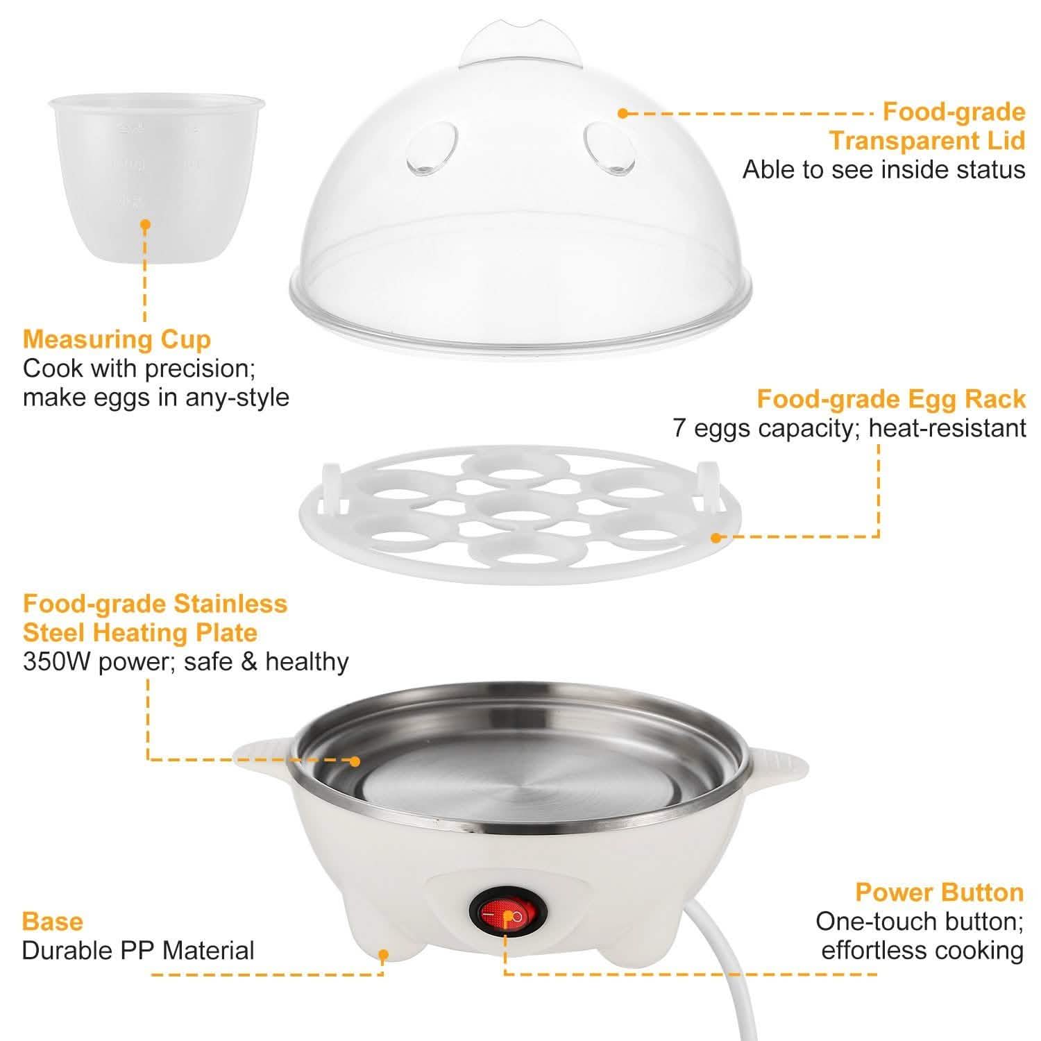 7 Capacity Electric Egg Cooker