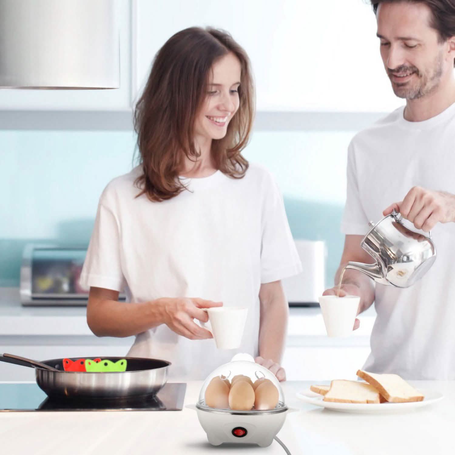 7 Capacity Electric Egg Cooker