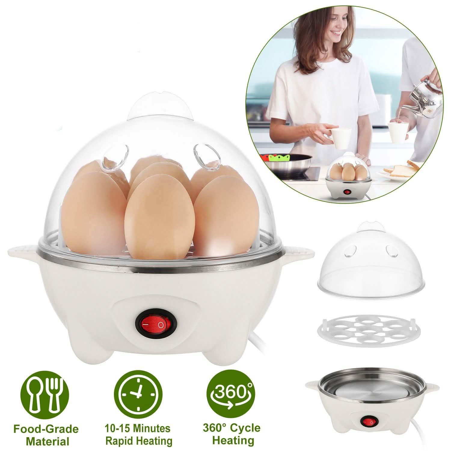 7 Capacity Electric Egg Cooker